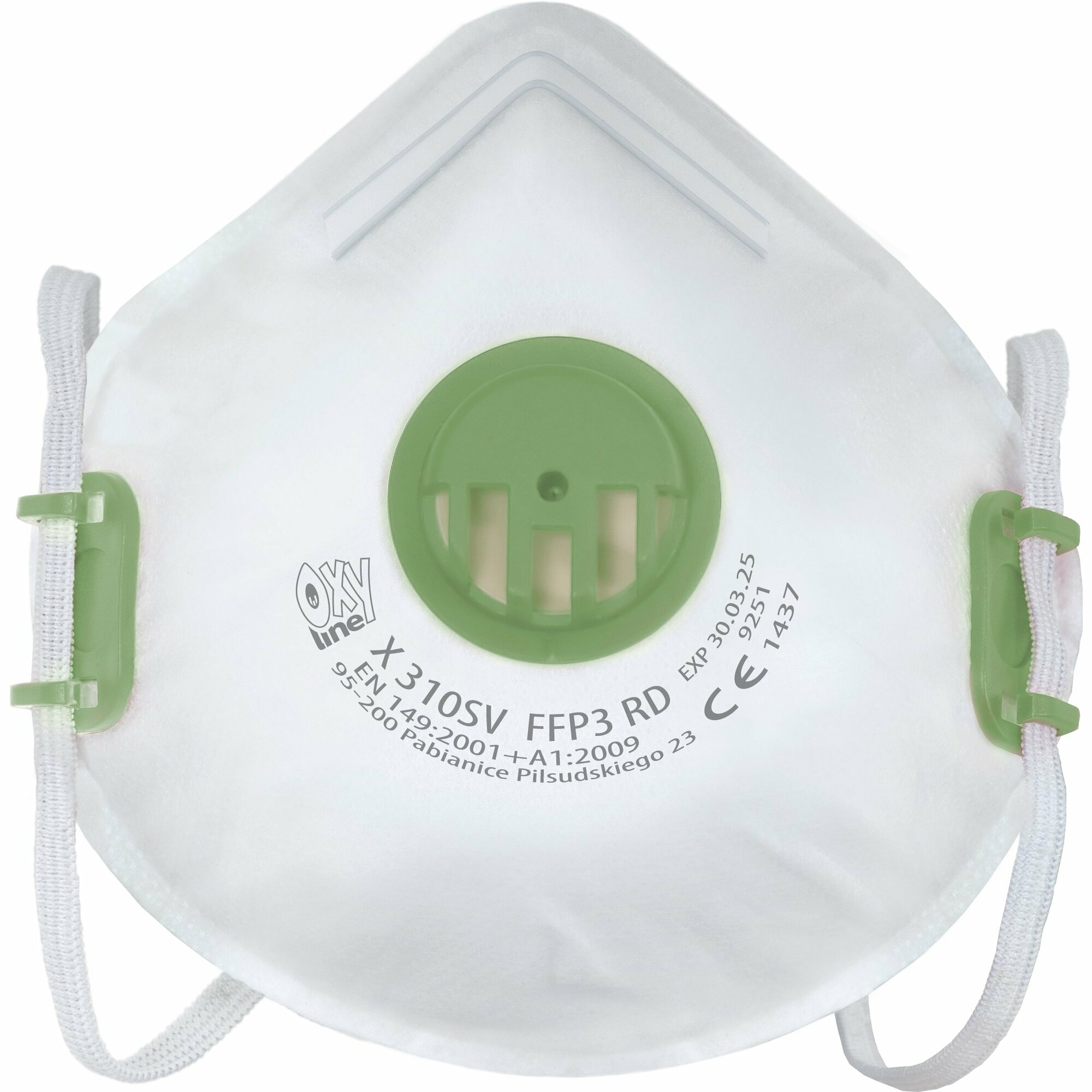 Respirátory FFP3
