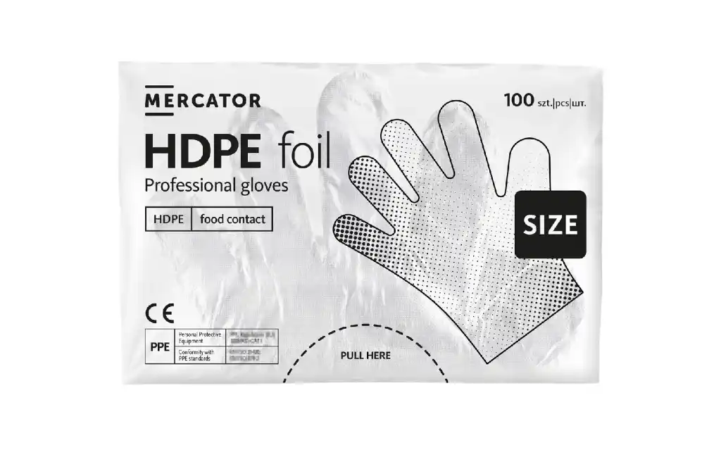 Jednorazové PE a HDPE rukavice