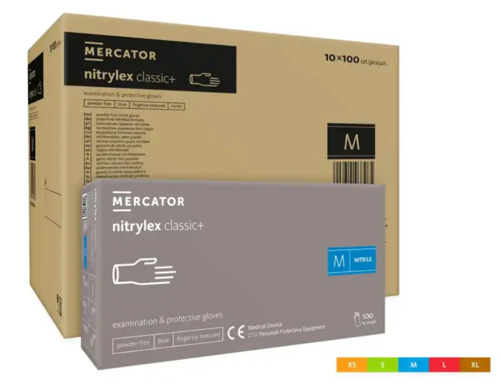 Nitrilové rukavice nitrylex classic + 100ks
