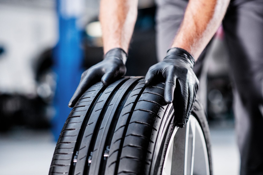 Nitrilové rukavice MERCATOR® Gogrip čierne 50ks