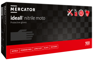 Nitrilové rukavice ideall nitrile moto 100ks