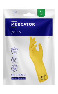 Upratovacie rukavice MERCATOR® Yellow 1 pár