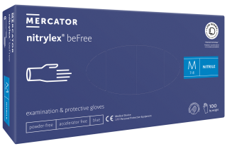 Nitrilové rukavice nitrylex beFree 100ks
